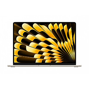 Macbook Air 15.3: M3 8/10, 24GB, 512GB - Księżycowa poświata MC9K4ZE/A