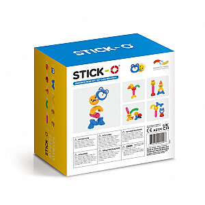 Магнитные блоки Stick-o Набор с мишкой, 10 элементов