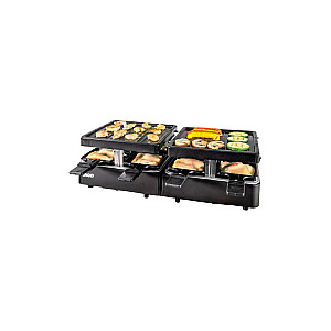 Unold Raclette Extendable 8 persons black Schwarz (48755)