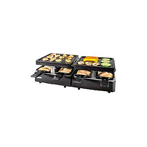 Unold Raclette Extendable 8 persons black Schwarz (48755)