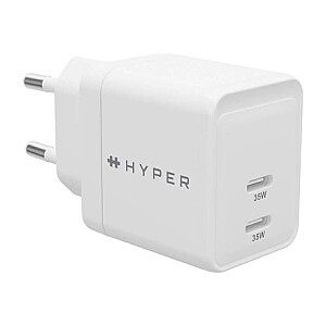 Hyper HyperJuice 35W USB-C GaN įkroviklis | Baltas