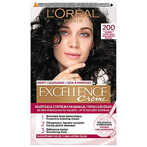 L'OREAL Excellence Creme farba do włosów 200 Dark Brown 176ml