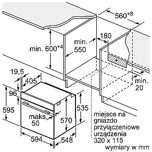 Piekarnik HQG572EB3