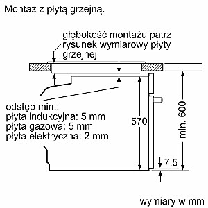 Piekarnik HQG572EB3