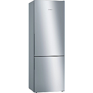 Bosch Serie 6 KGE49AICA fridge-freezer Freestanding 419 L C Stainless steel