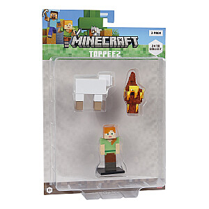 MINECRAFT 3D фигурка, 3 шт в комплекте