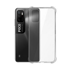 Evelatus Xiaomi Poco M3 Pro/M3 Pro 5G Военный противоударный силиконовый чехол TPU Прозрачный