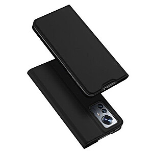 Dux Ducis Xiaomi 12 Pro / Skin Pro Чехол-кобура Flip Black