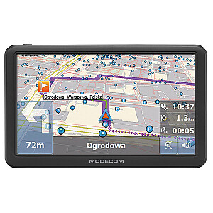 MODECOM FreeWAY CX 7.4 AUTOMOBILIŲ NAVIGACIJA + Europos žemėlapiai MapFactor