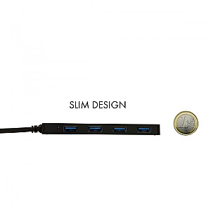 USB 3.0 Slim PASS 4 пассивных порта Win/MAC