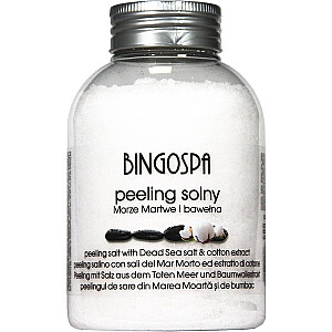 BINGO SPA Peeling solny Morze Martwe i Bawełna 580g