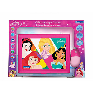 Laptop edukacyjny Disney Księżniczki Dwujęzyczny PL/ ENG 124 aktywności