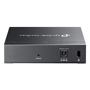 TP-Link Omada ES205G valdomas Gigabit Ethernet (10/100/1000) Maitinimas per Ethernet (PoE) Juodas
