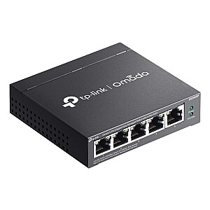 TP-Link Omada ES205G valdomas Gigabit Ethernet (10/100/1000) Maitinimas per Ethernet (PoE) Juodas