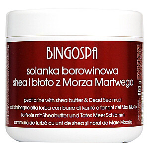 BINGO SPA Solanka borowinowa z błotem z Morza Martwego i masłem Shea 600g