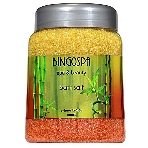 BINGO SPA Sól do kąpieli Creme Brulee 850g