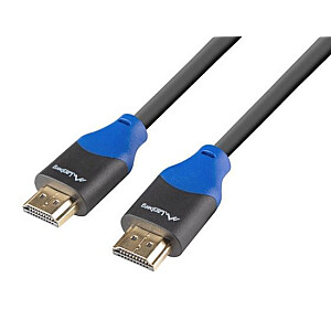 Кабель HDMI M/M V2.0, 3 м, 4K, полностью медный, черный, КОРОБКА