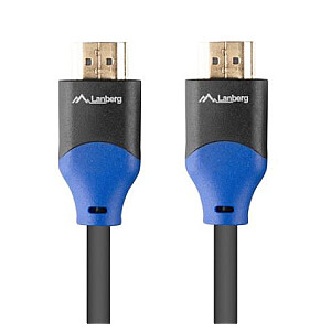 Кабель HDMI M/M V2.0, 3 м, 4K, полностью медный, черный, КОРОБКА