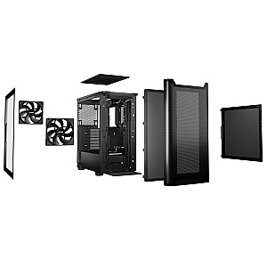 be quiet! PURE BASE 501 Airflow Window Black Midi Tower