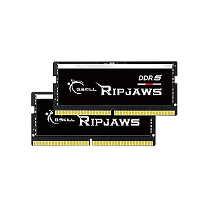 Память ноутбука — DDR5 96 ГБ (2x48 ГБ) Ripjaws 5600 МГц 1,1 В 