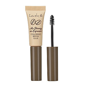 LOVELY As Strong as Espresso Coloring Brow Glue klej do brwi 02 4,5g