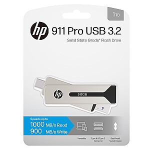 Флешка 1 ТБ USB-C/A 3.2