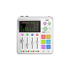 Rode RodeCaster DUO – Audio Production Studio – White Edition