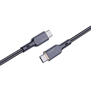 CB-KCC101 kevlarowy kabel USB C - USB C | 1m | 5A | 100W PD | 20V