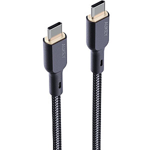 CB-KCC101 kevlarowy kabel USB C - USB C | 1m | 5A | 100W PD | 20V