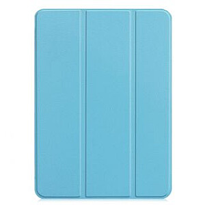 iLike Galaxy Tab A9 Plus X210 Tri-Fold Eco-Leather Stand Case Sky Blue