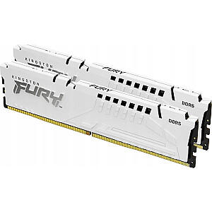 Kingston Fury Beast White EXPO 32GB [2x16GB 6000MHz DDR5 CL36 DIMM]