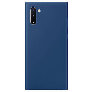 Evelatus Samsung Galaxy Note 10 Premium Soft Touch Silicone Case Midnight Blue