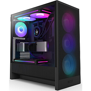 Dėklas Nzxt H5 Flow RGB juodas (CC-H52FB-R1)