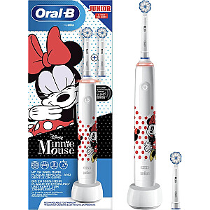 „Oral-B Pro 3 Junior Minnie Mouse White“ dantų šepetėlis