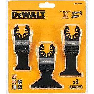 Dewalt 3 daugiafunkcinių pjūklų rinkinys.