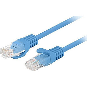 Patchcord kat.6 UTP 0,5m niebieski Fluke Passed Lanberg 10-PACK