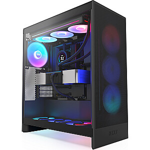 NZXT PC CASE H7 FLOW RGB MIDI TOWER WINDOW BLACK