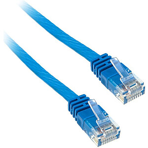 Tinklo kabelis InLine 3 m U/UTP 1000 Mbit Cat.6 RJ45 mėlynas (71603B)