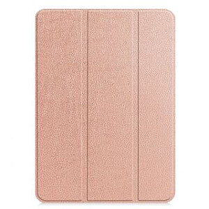 iLike iPad 10.2 Tri-Fold Eco-Leather Stand Case Rose Gold