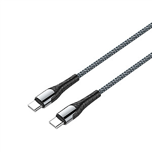 ColorWay Cable Type-C - Type-C (PD Fast Charging 65W) 3.0А, 1m | CW-CBPDCC040-GR