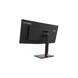 Lenovo ThinkVision T34w-30 LED ekranas 86,4 cm (34 colių) 3440 x 1440 pikselių Wide Quad HD, juodas