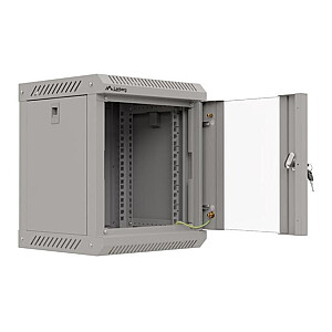 Szafa instalacyjna rack wisząca 10 cali 6U 300x300 szara 