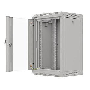 Szafa instalacyjna rack wisząca 10 cali 9U 300x300 szara 