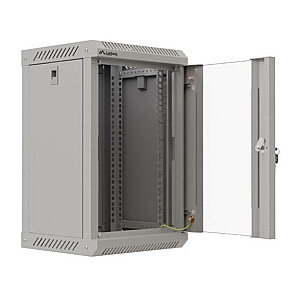 Szafa instalacyjna rack wisząca 10 cali 9U 300x300 szara 