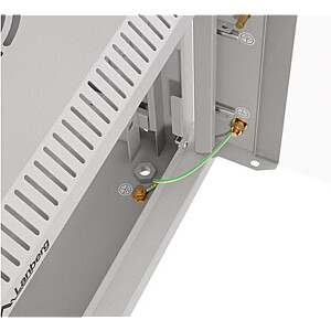 Szafa instalacyjna rack wisząca 10 cali 9U 300x300 szara 