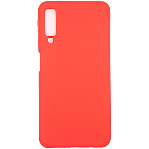 Evelatus Samsung Galaxy A7 2018 Nano Silicone Case Soft Touch TPU Red