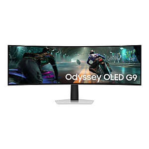 Samsung LS49DG910SUXEN Odyssey G9 G91SD | 49 " | OLED | 32:9 | 144 Hz | 0.03 ms | 5120 x 1440 pixels | 250 cd/m² | HDMI ports quantity 1 | Silver