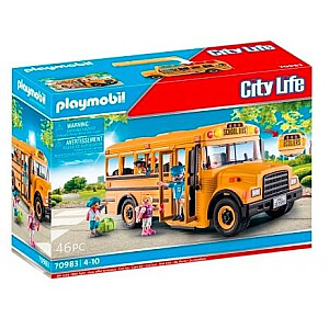 Набор с фигурками школьного автобуса City Life 70983.