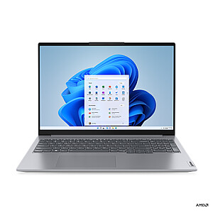 Lenovo ThinkBook 16 G6 ABP | Arctic Grey | 16 " | IPS | WUXGA | 1920 x 1200 pixels | Anti-glare | AMD Ryzen 5 | 7430U | 16 GB | SO-DIMM DDR4 | Solid-state drive capacity 512 GB | AMD Radeon Graphics | Windows 11 Pro | 802.11ax | Bluetooth version 5.