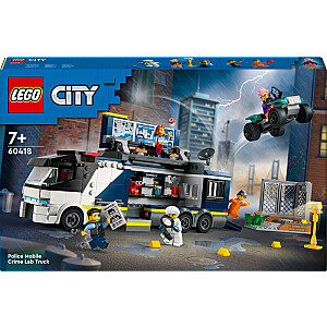 Грузовик криминальной лаборатории полиции LEGO City (60418)